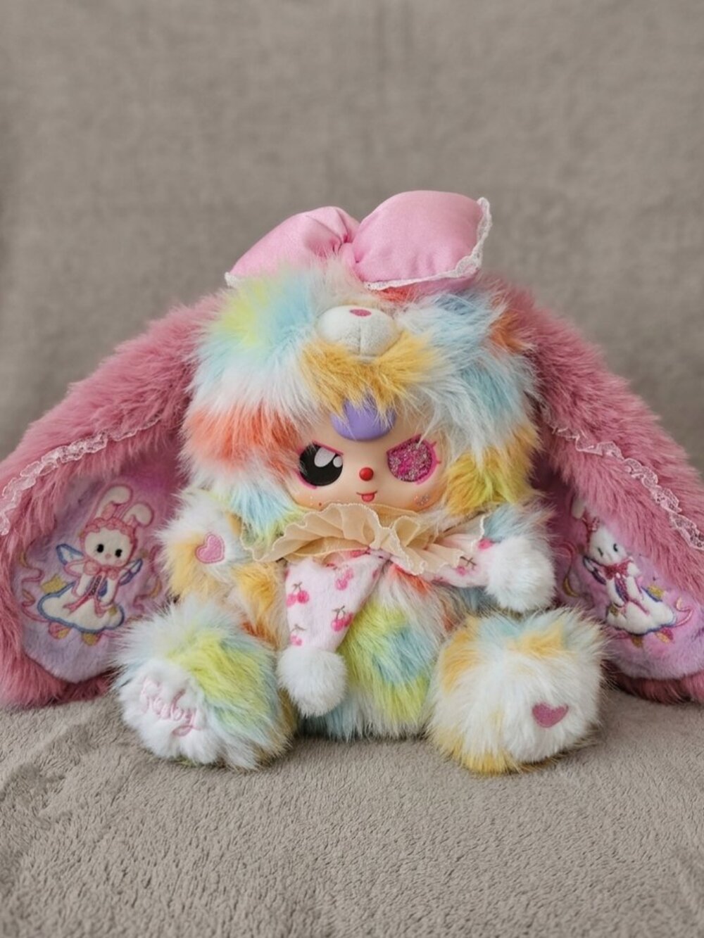 baby three lily rabbit town v5 rainbow lisa